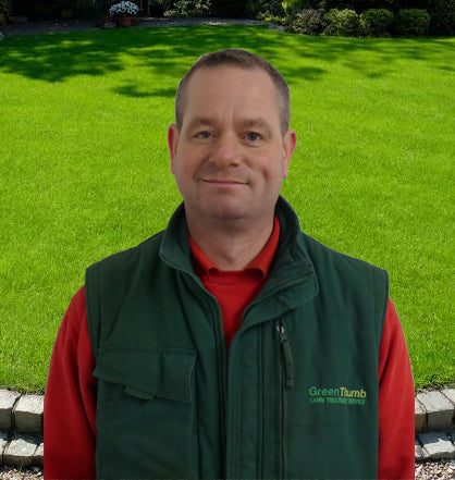 Head Lawn Operative Chris GreenThumb Stafford 