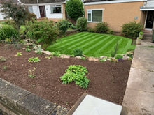 Small lawn treated by GreenThumb Lancaster