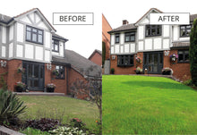 GreenThumb Ashbourne before and after lawn treatment photo 