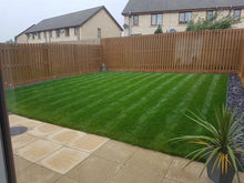 A llush green lawn treated by GreenThumb Burnley