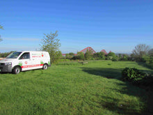 Image of GreenThumb Edinburgh van on grass