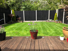 Lush lawn treated by GreenThumb Notts North