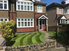 Small lawn treated by GreenThumb Notts North