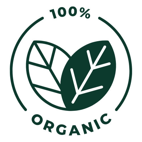leaves icon symbolising organic treatments