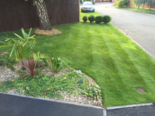 front lawn with stripes treated by GreenThumb Gwynedd