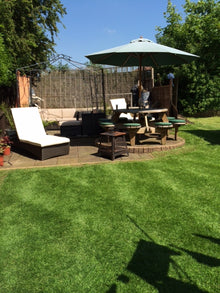 lush green lawn treated by GreenThumb Leighton