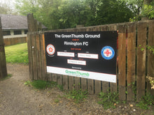Football game sponsored by GreenThumb Lancashire West. 